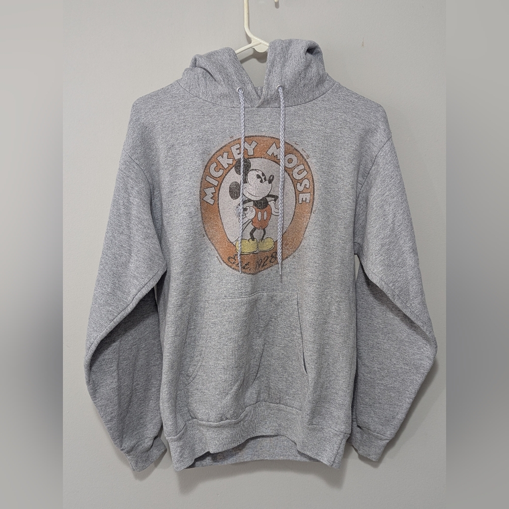 Women's Disney Parks Walt Disney World Mickey Sweatshirt Hoodie Size Small